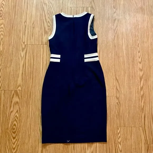 Hobbs London Ebony Navy Blue Camel Ivory Dress Blazer Set Womens - Picture 5 of 16